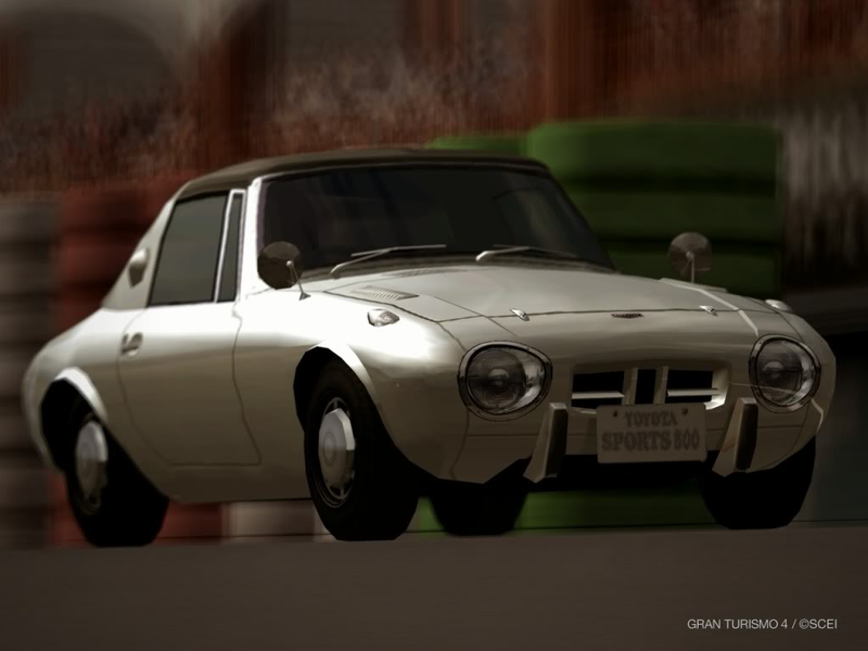 Illustration for article titled Gran Turismo Car Review: 1965 Toyota Sports 800